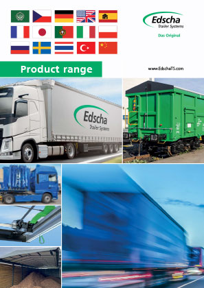 Product range Edscha Trailer Systems (available in 14 languages)